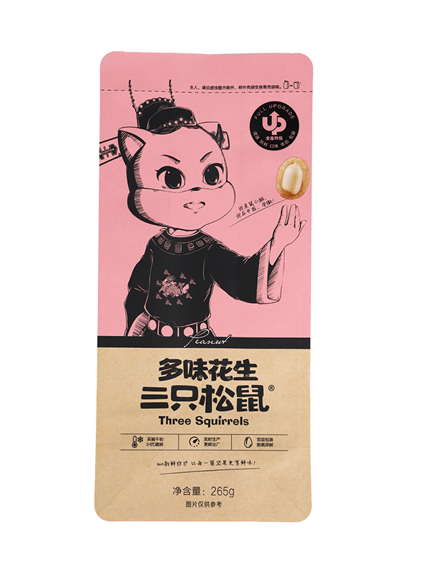 ถุงพลาสติกดีไซน์ใหม่พร้อมการพิมพ์แบบกำหนดเองสำหรับบรรจุภัณฑ์ขนมขบเคี้ยว